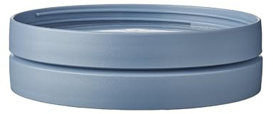 Mepal | Reemplazo de tapa combinada | Azul nórdico | apto para fiambrera, Fruitpot & Snackpot | Incluye anillo de estanqueidad | complemento ideal para tu fiambrera