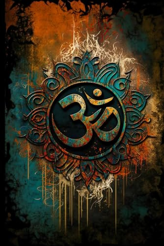 Notizbuch 80 Seiten Liniert – Mystisches Om-Symbol mit kunstvollem Mandala. Buddhismus und Esoterik.: Ein inspirierendes Design für Meditation, Yoga ... und Energie in einem kunstvollen Tagebuch.