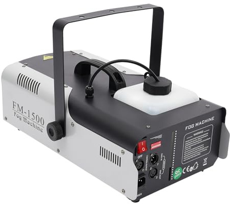 3in1 RGB LED Nebelmaschine,Mini Nebelmaschine Mit Kabellose Fernbedienung Dmx Klein Fog Machine,mit 9 Farben 2 5L Tank Bühnenbeleuchtung für Hochzeit Konzert DJ