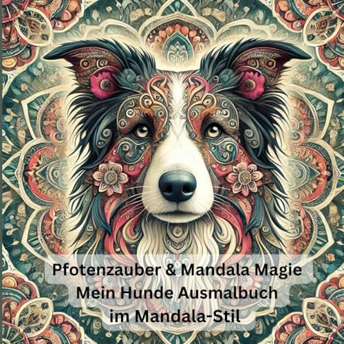 Pfotenzauber & Mandala-Magie: Ausmalspaß mit vielen verschiedenen und süßen Hunderassen ist das perfekte Ausmalbuch für alle Hundefreunde und ... verschiednen Hunderassen im Mandala-Stil