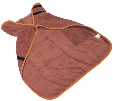 PENIKOKO Haustier Bademantel Hund Aus Polyester Saugfähig Und Geschmeidig Badekleidung Für Kleine Hunde Leichter Hundehandtuch Mantel Zum Trocknen Und Spielen