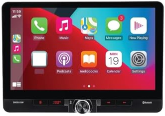 sistema di navigazione video per la riproduzione di auto Ricevitore stereo per auto touchscreen da 10,1 con wireless per Apple CarPlay e Android Auto