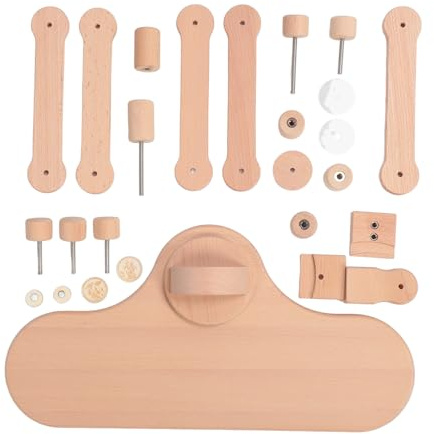 Professioneller verstellbarer Stickständer mit 360-Grad-Drehung, Buchenholz-Rahmenhalter für Kreuzstich-Stanznadeln, DIY, Nähen, Basteln, 21 cm Durchmesser