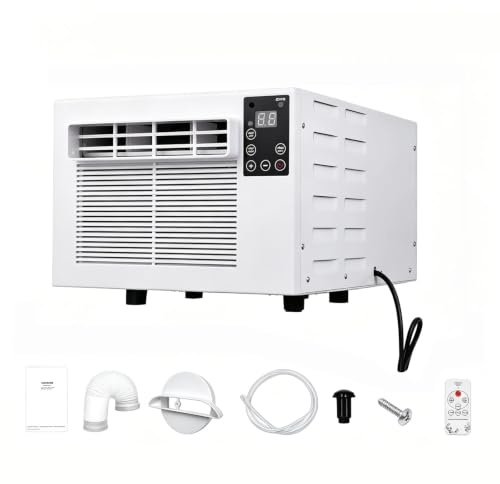 Aire Acondicionado Portátil, Unidad De Aire Acondicionado Pequeña De 1876 Btu Con Control Remoto, Modo Dual De Refrigeración Y Deshumidificación, Temporizador De 24 Horas, 280 W De Baja Potencia