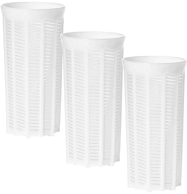 AlcoFermBrew 3 x Molde para Queso 500g - 7x14.5cm - Para Quesos Suaves, Rollos, De Cabra, Producción Casera