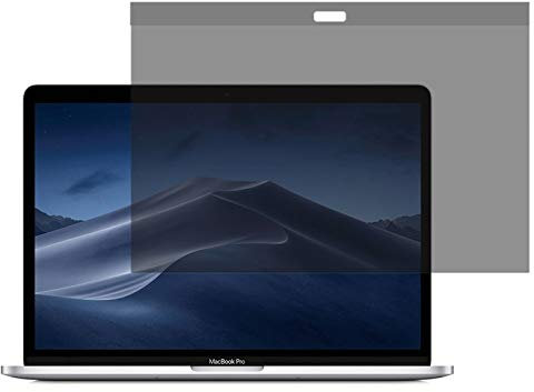 CQU Netbook magnética de privacidad antideslumbrante de la pantalla del ordenador portátil PET Protector de pantalla de cine for el MacBook Pro de 13,3 pulgadas con toque bar (A1706) del ordenador por