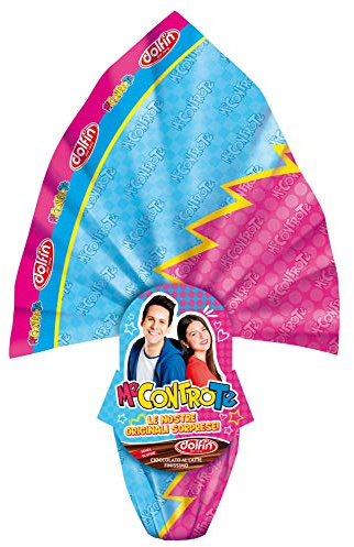 Uovo di Pasqua Cioccolato al latte 220 gr di ME CONTRO TE con all'interno allegre sorprese