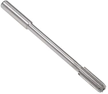 sourcing map Spannreibahle HSS Kobalt M35 Reibahle D4 6 Gerade Flöte Rundschaftfräser 6,8mm