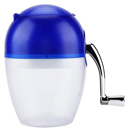 ZKHD Portable Handheld Ice Crusher Mini Snow Cone Crusher, Cold Drink Smoothie Cocktail