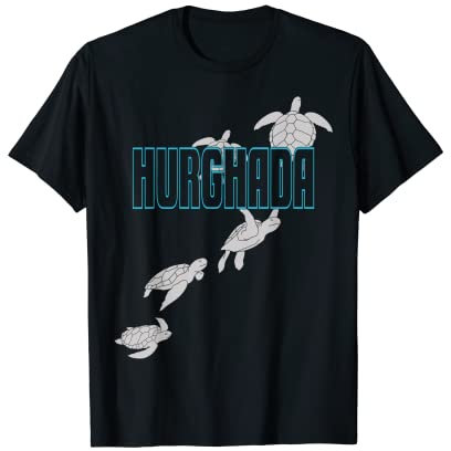 Hurghada Meeresschildkröten, Tauchen mit Schildkröten T-Shirt