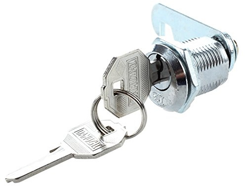 Ntcpefy Serrure Batteuse a Came Barillet Pour Boite aux Lettres Tiroir 20mm + 2 Cles