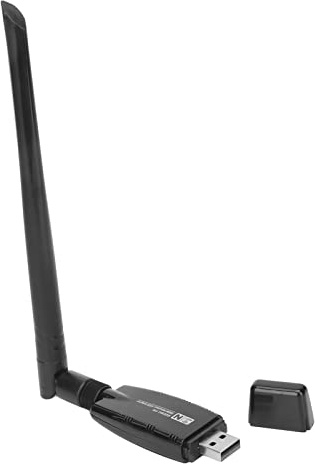 Tarjeta de Red Inalámbrica para Android/Linux/Windows XP/Win7/Win8/Win10, Rango de 2, 4 GHz a 2 4835 GHz, Tasa de 300 Mbps con Antena WiFi para Computadora Portátil de Escritorio para Uso Doméstico
