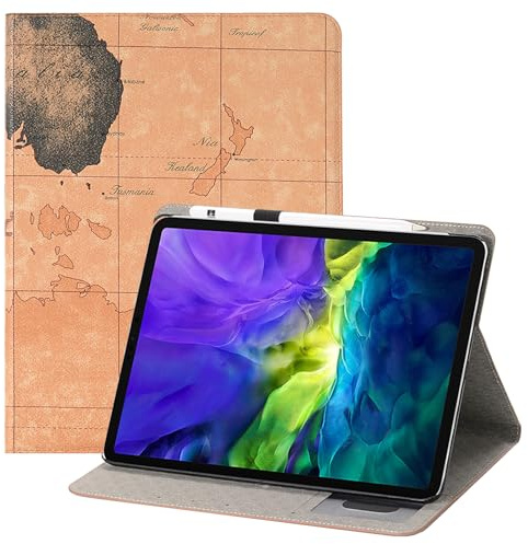 RuiRdot Folio Hülle für iPad Air 13 Zoll Case M2 2024, Slim Folio Stand Schutzhülle für Tablet mit Kartenschlitzen Cover für iPad Air 13 Zoll Case M2 2024 (R02)