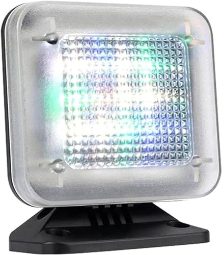 LED Fake TV Simulator Light with Timer Sensor, Anti-Theft Night Security Light for Home Burglary Protection