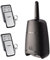 Kit de Receptor Exterior y 2 mandos a Distancia Rolling Code 433 MHz Universal para Puertas de Garaje portones cocheras emisores con Tapa Rolling Code Impermeable 12-24 Vac vdc
