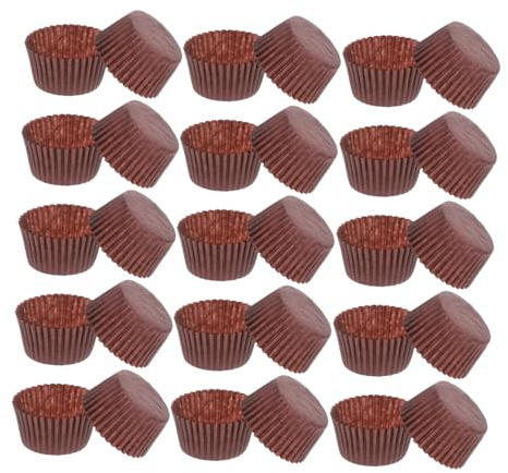 VICASKY 500 pezzi Mini Pirottini per Muffin in Greaseproof da Piccoli Pirottini per Cupcake Resistenti al Forno per Matrimoni Feste di Compleanno e Shower