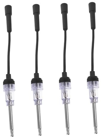 MUCKLILY 4 Piezas De Herramientas Para Comprobar Bujías Comprobador De Encendido De Motor Comprobador De Bujías De Bobinas De Encendido Para Coche