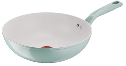 Lagostina Salvia, Wok 28 cm, Rivestimento Antiaderente, Compatibile Con Induzione, 010288041928