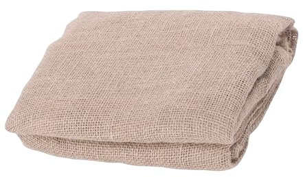 Oreilet Rouleau de Tissu en Toile Jute, Enveloppe d'arbre en Toile Jute pour Couverture Végétale Extérieure, Couvertures Plantes d'hiver, Protection Contre Le Gel, 3,3 X 4,9 Pieds