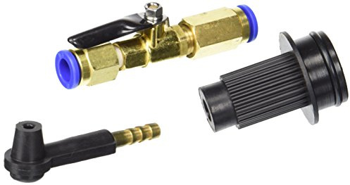 Mityvac MVA7205 One-Person Vacuum Brake and Hydraulic Clutch Bleeding Conversion Kit, Converts MV7400, MV7300 or MV7201 Fluid Evacuators, Includes Bleed Tube, Brass Ball Valve, Bleeder Screw Adapter
