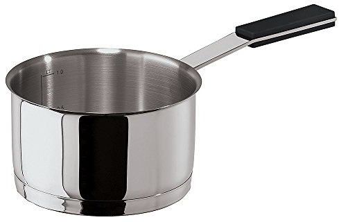 Sambonet 12 O'Clock Grey Casseruola Alta, Acciaio Inossidabile, Grigio, 12 cm