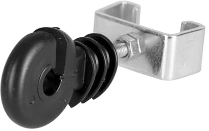 Kerbl 5 x4 = 20 Stück Seil-Eck-Isolator Set für T-Post Weidezaunpfähle Pferde Rinder