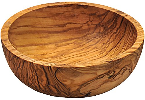 Kesper 29140 Cuenco (15 cm, Madera de Olivo), Madera, marrón, 15 x 15 x 5.3 cm