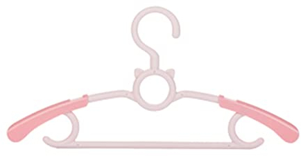 ChengBeautiful Kinderbügel Kinderkleidungsaufhänger Multifunktionale Babykleidung Kleiderbügel Retractable Haushalt Babykleidung Kleiderbügel 9 stücke (Farbe : Pink, Size : 9pcs)