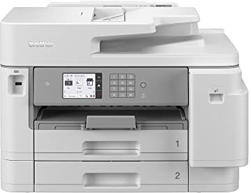 Brother MFC-J5955DW Wireless Colour Inkjet Printer | 4-in 1 (Print/Copy/Scan/Fax) | Wi-Fi/USB/NFC | A3 Print |8.8cm LCD Screen, UK Plug