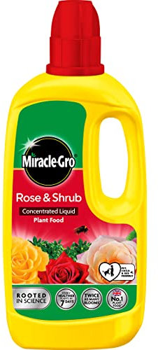 Miracle-Gro Rose & Shrub Concentrated Plant Food, 800 ml