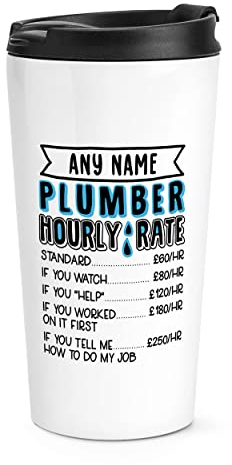 Gift Base Tazza da viaggio personalizzata con tariffa oraria