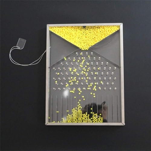 Dalton-Platte, Galton-Platte, zufälliges Phänomen, Demonstration, experimentelles Modell, Gasmolekül-Bewegungsrate, Verteilungsstatistik, High-School-Physik-Unterrichtsinstrumente