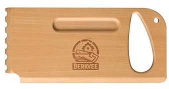 Berkvee Premium Natural Wooden Grill Scraper
