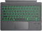 TiMOVO Tastatur Kompatibel mit Microsoft Surface Pro 7 Plus/Pro 7/Pro 6/Pro 4/Pro 3/Pro 2017, Kabellose Bluetooth Tastatur mit 7 Farbiger LED Hintergrundbeleuchtung, QWERTZ, Deutsches Layout, Grau