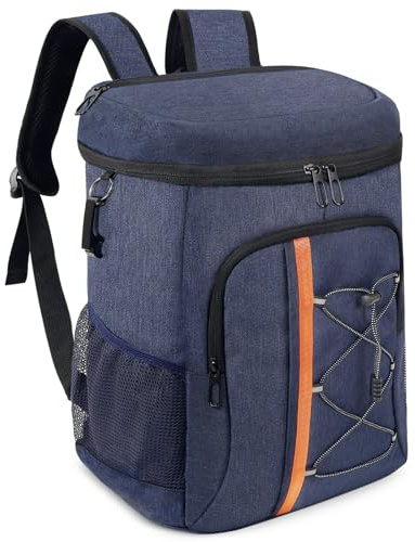 KUOGAS Zaino Termico da 28 l, Zaino Termico Porta Pranzo Adatto Per Viaggi, Spiaggia, Picnic, Attività All'Aperto