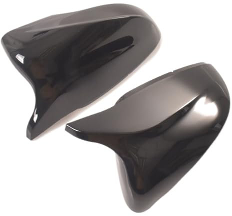 Spiegelkappe Helle Schwarz Auto Spiegel Abdeckung Rückspiegel Abdeckung Schutz Kappe Für VW Für Golf MK6 VI 6 Für Touran 2008-2015 Auto Styling Rückspiegel Spiegelkappen