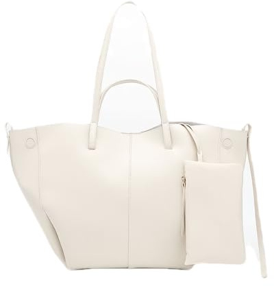 Große Kunstleder-Tragetasche für Damen, Arbeitshandtasche, trendige Designer-Umhängetasche, lässige Tasche mit Tragegriff oben