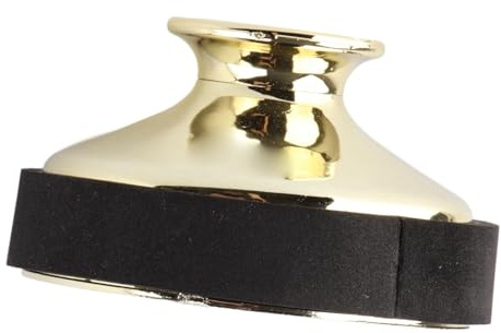 Sax Dämpfer Leichter Kunststoff Altsaxophon Dämpfer S Lade Leichter ABS Altsaxophon Dämpfer Saxophon Dämpfer Dämpfer Zubehör (GOLD)