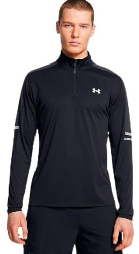 Under Armour Mens Tech Quarter Zip Top Black XS