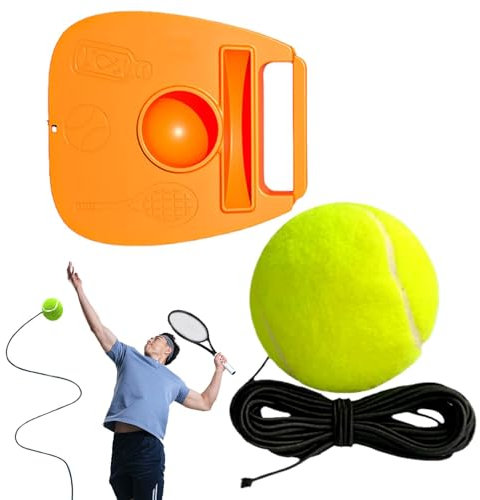 Tennistrainer – Trainer Bälle Selff Trainer | Rebound Ball Übungswerkzeug | Multifunktionaler Tennistrainer Rebound Ball mit Saitenball | Trainingswerkzeug für Anfänger Sport Übung