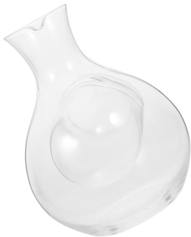ELAYARD Carafe à Whisky Verre Transparent Design Traditionnel Distributeur de Liqueur Ergonomique pour Vin et Spiritueux Décanteur Ménager Aérateur Élégant