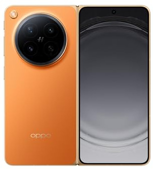 OPPO Find N6 5G CPH2765 512GB Storage 16GB RAM Folding Screen Android 16 Factory Unlocked Smartphone (Orange)