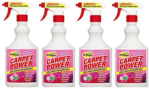 OzKleen Carpet Power Cleaner 500 ml (Pack of 4)