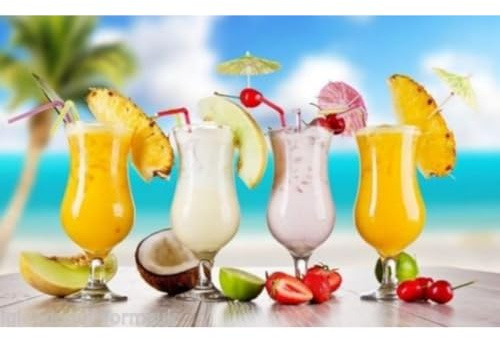 6x Set Fiesta Hurricane Pina Colada Cocktail Glass Large 16oz Boxed Glassware