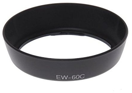 EW60C Paraluce Tipo EW-60C per Obiettivo Canon EF 28-80mm e EF 28-90mm EF-S 18-55mm 3.5-5.6 e EF-S 18-55mm 3.5-5.6 II e per il EF-S 18-55mm 3.5-5.6 III - Adaptout marca francese