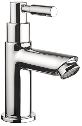Cornat Standventil Nano – Verchromter Messingkörper | Zur Standmontage in Gäste-WC und Keller – Geräuscharmer Luftsprudler – Kaltwasserhahn – Wandarmatur – Eingriffarmatur
