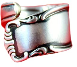Besteckschmuck, Besteck Schmuck Ring, ca. 59 (18,8) Ring aus Besteck