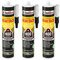 Isolbau Montage-Kleber Extra Stark High Tack - 3 x 530 g - Alleskleber für Innen- & Außenbereich - Baukleber Hybrid MS Polymer - Extrem Stark - 430 kg / 10 cm² - Weiß