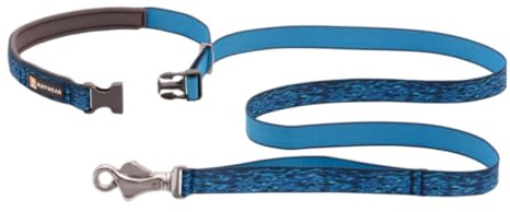 Ruffwear, Flat Out Leash, Oceanic Distortion