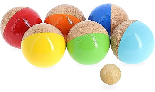 Vilac - Boccia-Set Moit – Outdoor-Spiele – buntes Boccia-Set für Kinder – Spiele im Freien – 4060, Mehrfarbig